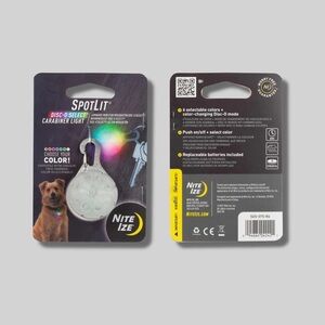 Nite Ize Spot Lit Disc O Select Collar Light